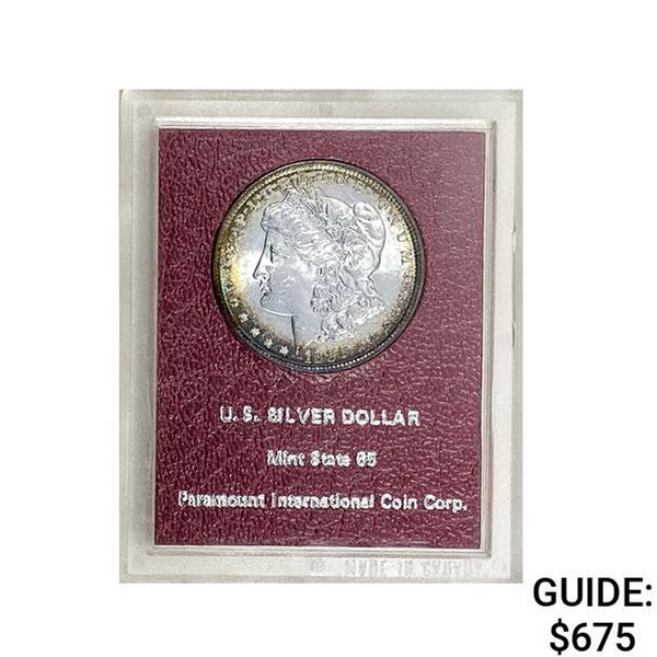 1886 Morgan Silver Dollar REDFIELD MS65