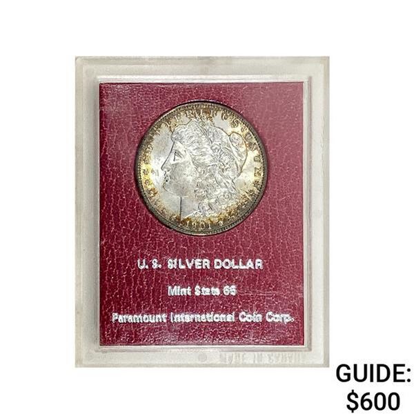 1901-O Morgan Silver Dollar REDFIELD MS65