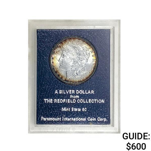 1885 Morgan Silver Dollar REDFIELD MS60