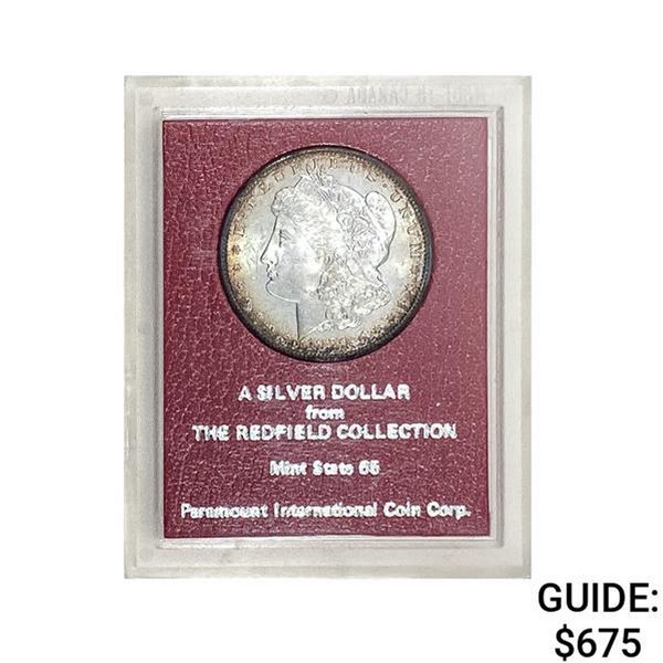 1879-S Morgan Silver Dollar REDFIELD MS65