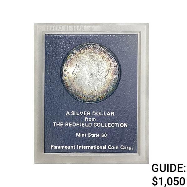 1891-S Morgan Silver Dollar REDFIELD MS60