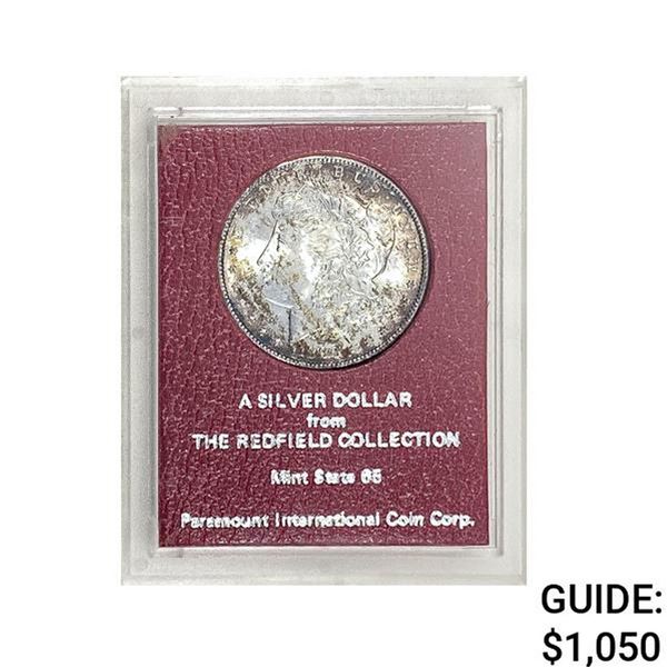 1890-S Morgan Silver Dollar REDFIELD MS65