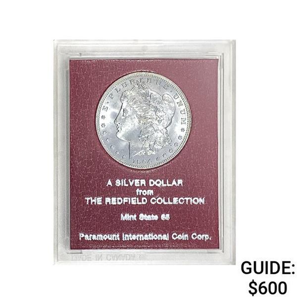 1904-O Morgan Silver Dollar REDFIELD MS65