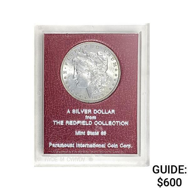 1899-O Morgan Silver Dollar REDFIELD MS65