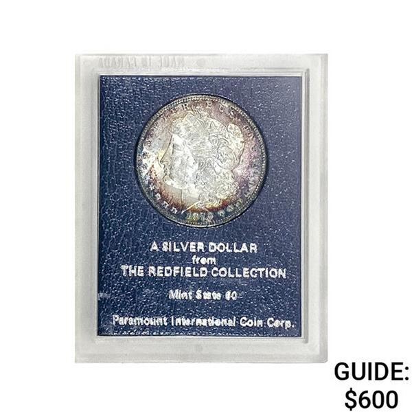 1879-S Morgan Silver Dollar REDFIELD MS60