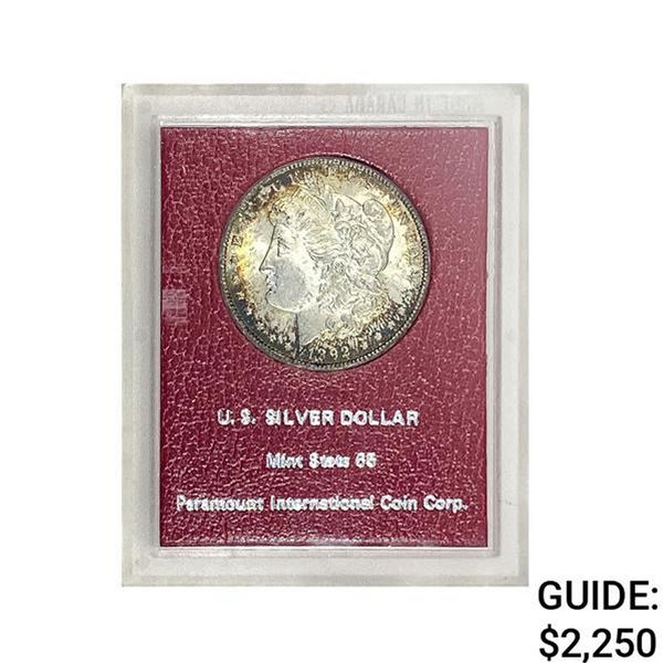 1892-O Morgan Silver Dollar REDFIELD MS65