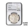 Image 1 : 1921-D Morgan Silver Dollar NGC MS63