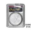 Image 1 : 2024 Silver Eagle PCGS MS70 Thomas S. Cleveland