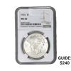 Image 1 : 1926 Silver Peace Dollar NGC MS62