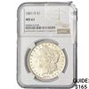 Image 1 : 1881-O Morgan Silver Dollar NGC MS61