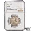 Image 1 : 1861 Seated Liberty Half Dollar NGC VF30