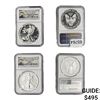 Image 1 : [2 Coins]2013-W Silver Eagle NGC PF 69/SP69 First Releases