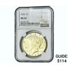 Image 1 : 1925 Silver Peace Dollar NGC MS63
