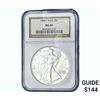Image 1 : 1988 Silver Eagle NGC MS69
