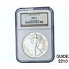 Image 1 : 1986 Silver Eagle NGC MS69