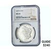 Image 1 : 1879-S Morgan Silver Dollar NGC MS63
