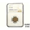 Image 1 : 1874 Indian Head Cent NGC VF25 BN