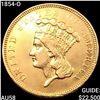 Image 1 : 1854-O $3 Gold Piece CHOICE AU
