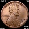 Image 1 : 1909-S VDB Wheat Cent CLOSELY UNCIRCULATED