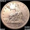 Image 1 : 1876-S Silver Trade Dollar CHOICE BU