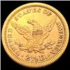 Image 2 : 1861 Civil War $2.50 Gold Quarter Eagle CHOICE AU