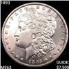 Image 1 : 1893 Morgan Silver Dollar CHOICE BU
