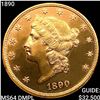 Image 1 : 1890 $20 Gold Double Eagle CHOICE BU DMPL