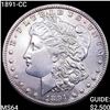 Image 1 : 1891-CC Morgan Silver Dollar CHOICE BU