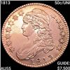 Image 1 : 1813 50c/UNI Capped Bust Half Dollar HIGH GRADE