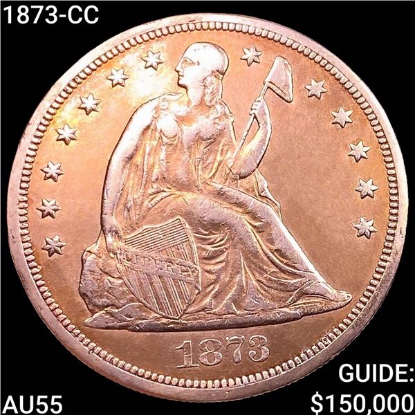 1873-CC Seated Liberty Dollar HIGH GRADE