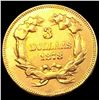 Image 2 : 1878 $3 Gold Piece HIGH GRADE
