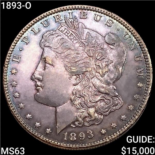 1893-O Morgan Silver Dollar CHOICE BU