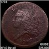Image 1 : 1793 Flowing Hair Half Cent NEARLY UNCIRCULATED