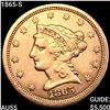Image 1 : 1865-S $2.50 Gold Quarter Eagle HIGH GRADE