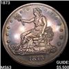 Image 1 : 1873 Silver Trade Dollar CHOICE BU