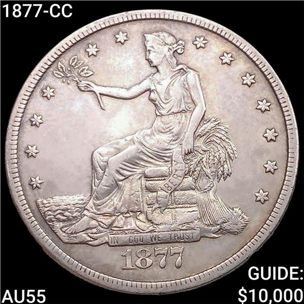 1877-CC Silver Trade Dollar HIGH GRADE