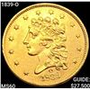 Image 1 : 1839-O $2.50 Gold Quarter Eagle UNCIRCULATED