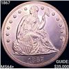 Image 1 : 1867 Seated Liberty Dollar CHOICE BU+