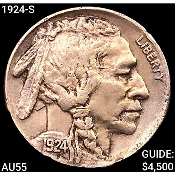 1924-S Buffalo Nickel HIGH GRADE