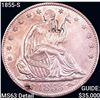 Image 1 : 1855-S Seated Liberty Half Dollar CHOICE BU