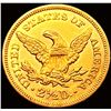 Image 2 : 1844 $2.50 Gold Quarter Eagle CHOICE BU
