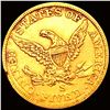 Image 2 : 1863-S $5 Gold Half Eagle CHOICE AU