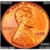 Image 1 : 1955/55 DDO Wheat Cent CHOICE BU RD