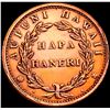 Image 2 : 1847 Kingdom of Hawaii Cent CHOICE BU RD