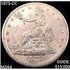 Image 1 : 1875-CC Silver Trade Dollar CHOICE BU
