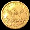 Image 2 : 1868 $2.50 Gold Quarter Eagle CHOICE BU
