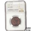 Image 1 : 1853 Braided Hair Large Cent NGC XF45 BN