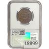 Image 2 : 1853 Braided Hair Large Cent NGC XF45 BN
