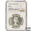 Image 1 : 1956 Silver Canada $1 NGC PL67
