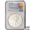 Image 1 : 2020 Silver Eagle NGC MS70